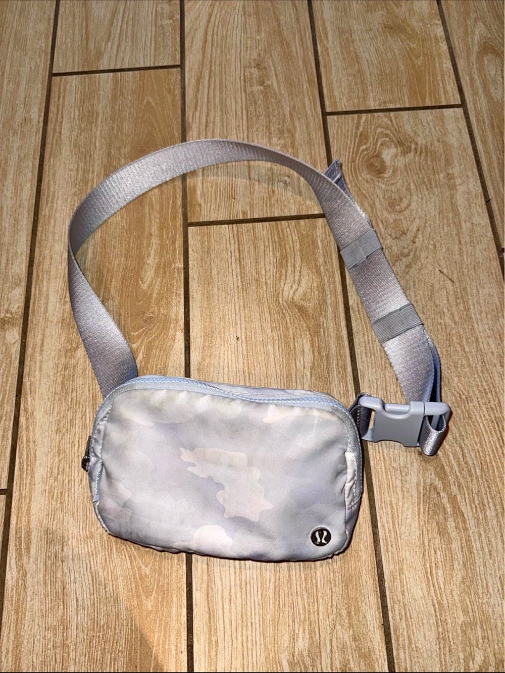 lululemon athletica Light Grey Camo Belt Bag